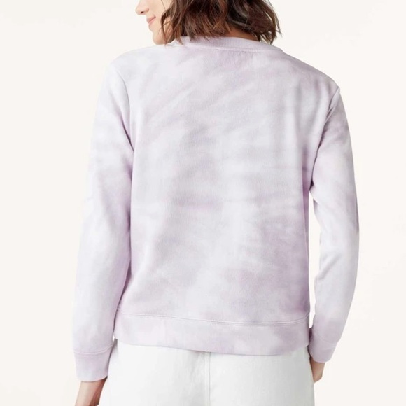 SPLENDID | Twilight Tie-Dye Pullover Sweatshirt in Eve Hush/Blush size Medium - Picture 10 of 12